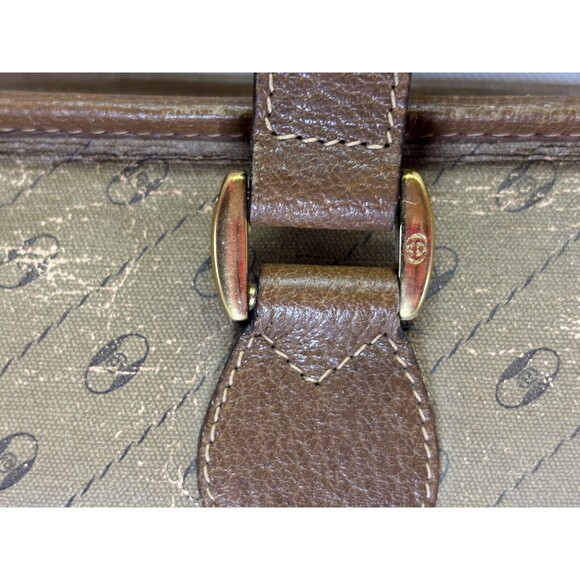 Very Rare Gucci Accessories Collection Portfolio Handle Briefcase Monogram OBO - Picture 9 of 16